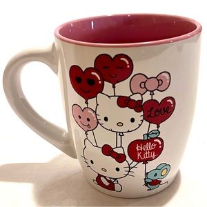 Hello Kitty LOVE Valentine’s Mug White/Pink 25oz